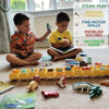 HALFTOYS Stego Dinosaur Puzzle: Magnetic 3D Jigsaw Toy for Kids (Ages 3+)