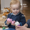 Lalaboom Tube of Educational Beads (Purple Version) BL311