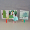 Tricera | Halftoys Magnetic 3D Jigsaw Puzzle Dinosaur Educational Toy for Age 3+