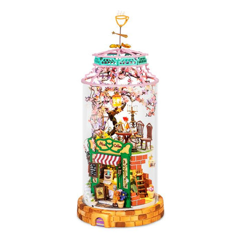 Magical Cafe DIY Glass Dollhouse