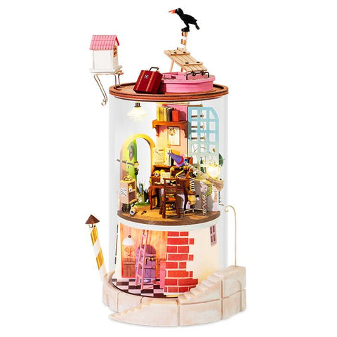 Secluded Neighbour DIY Glass Dollhouse kit