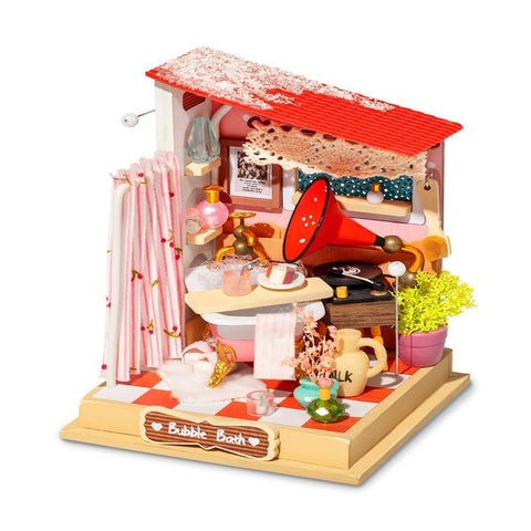 Bubble bath (Bathroom) DIY Miniature Dollhouse DS018