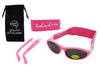 Idol Eyes Baby Wrapz 2 Headband Temple Convertible Sunglasses - Pink