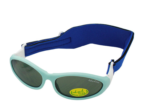 Idol Eyes Baby Wrapz 2 Headband Temple Convertible Sunglasses - Light Blue
