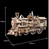 Wooden Mechanical Gears - Locomotive LK701