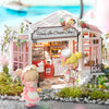Honey Ice-cream Shop DG148 DIY Miniature Dollhouse