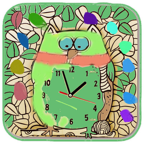 DIY_Drawing a cartoon clock   Owl - SuperSmartChoices - 1