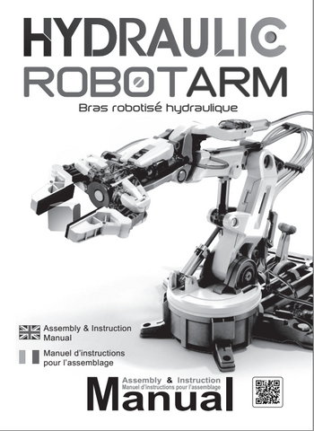 FREE Download Hydraulic Arm Edge Kit Science Kit Instruction Manual In English/ French