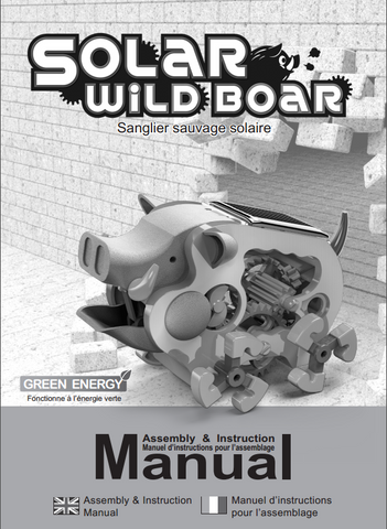 FREE Download SOLAR WILD BOAR Instruction Manual in English