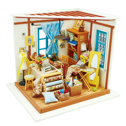 DIY Miniature Dollhouse Kit - Lisa's Tailor-Robotime-Unicorn Enterprises Corp.