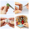DIY Miniature Dollhouse Kit - Sam's Study-Robotime-Unicorn Enterprises Corp.