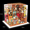 DIY Miniature Dollhouse Kit - Sam's Study-Robotime-Unicorn Enterprises Corp.