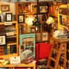 DIY Miniature Dollhouse Kit - Sam's Study-Robotime-Unicorn Enterprises Corp.