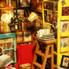 DIY Miniature Dollhouse Kit - Sam's Study-Robotime-Unicorn Enterprises Corp.