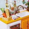 DIY Miniature Dollhouse Kit - Jason's Kitchen-Robotime-Unicorn Enterprises Corp.