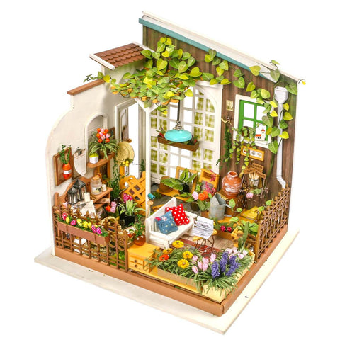 DIY Miniature Dollhouse Kit - Miller's Garden-Robotime-Unicorn Enterprises Corp.