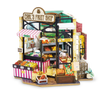 DIY Carl's Fruit Shop Doll House with Furniture Children Adult Miniature Dollhouse