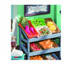 DIY Carl's Fruit Shop Doll House with Furniture Children Adult Miniature Dollhouse