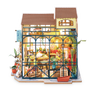 DIY Emily's Flower Shop Miniature Dollhouse