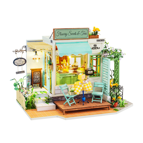 Flowery Sweets & Teas DG146 DIY Miniature Dollhouse