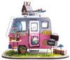DIY Miniature Dollhouse Kit - Happy Camper-Robotime-Unicorn Enterprises Corp.