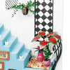 DIY Joy's Peninsula Living Room Doll House with Furniture Children Adult Miniature Dollhouse