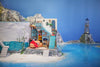 DIY Joy's Peninsula Living Room Doll House with Furniture Children Adult Miniature Dollhouse