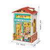 Free Time Bookshop DIY Miniature Dollhouse