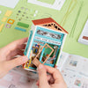 Free Time Bookshop DIY Miniature Dollhouse
