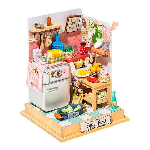 Taste Life(Kitchen) DIY Miniature Dollhouse DS015