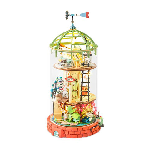 Domed Loft DIY Glass Miniature Dollhouse kit