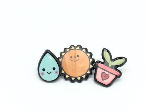 Heart Design Cute Pins #7