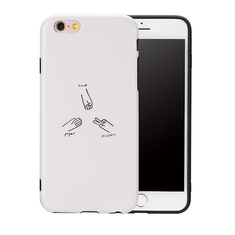 Rock Paper Scissors iPhone 7/Plus Cases