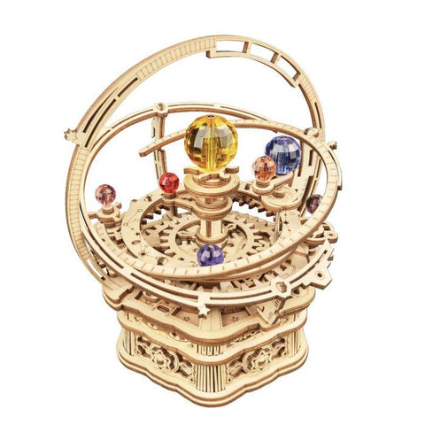Starry Night Orrery Mechanical Music Box